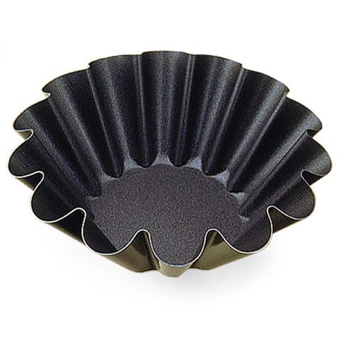 Gobel Non-Stick Brioche Mould With Flat Bottom & Wide Ribs Ø18xH5.6cm