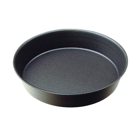 NON-STICK ROUND PLAIN CAKE MOULD w/ROLLED EDGES