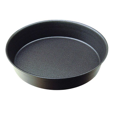 NON-STICK ROUND PLAIN CAKE MOULD w/ROLLED EDGES