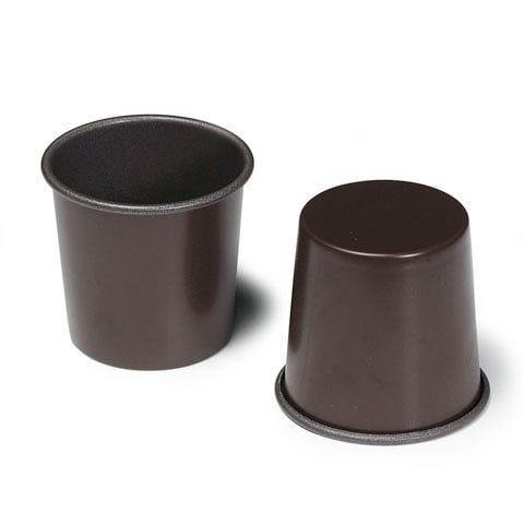 NON-STICK ROUND DARIOLE MOULD Ø6xW4.8xH6cm, GOBEL