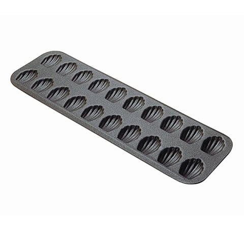 Gobel Non-Stick Madeleine Cup Cake Sheet L39.5xW12.5cm, (20 Cup Cakes)