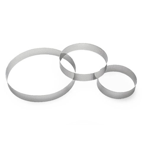 STAINLESS STEEL ROUND PASTRY RING