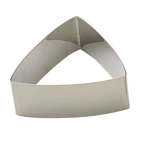 Gobel Stainless Steel Small Convex Triangle Pastry Ring L7xW7xH3cm