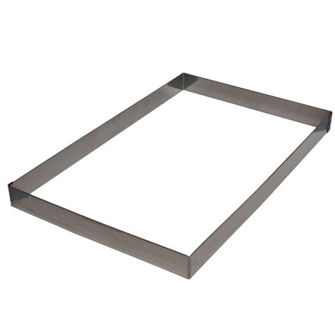 Gobel Stainless Steel Heavy Cake Frame, L565xW365xH45mm