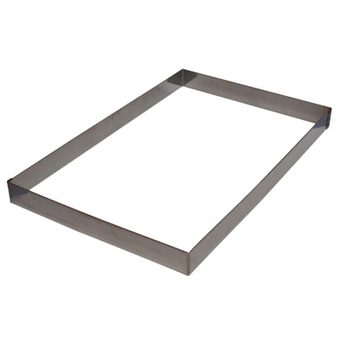 Gobel Stainless Steel Heavy Cake Frame, L509xW307xH35mm