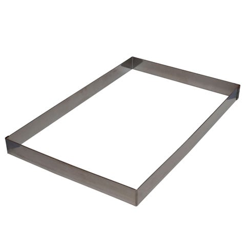 Gobel Stainless Steel Heavy Cake Frame, L565xW365xH35mm