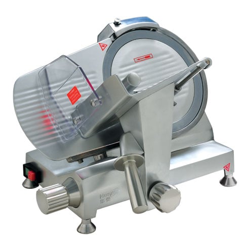 (18-00607) MEAT SLICER MACHINE, L54xW35xH47cm, 230V50HZ/400W ==6 MONTHS WARRANTY==