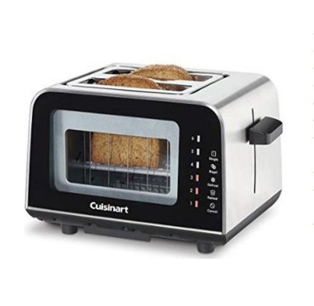 VIEWPRO 2 SLICES TOASTER WITH 2 SIDES GLASS VIEW