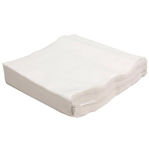 WHITE PAPER SERVIETTE, (100pcs/Pkt )