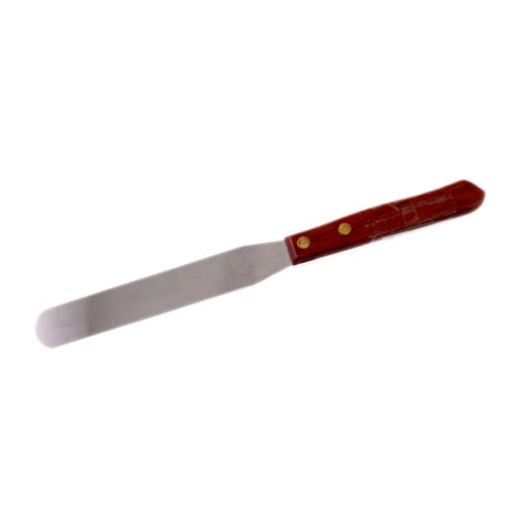 S/S SPATULA w/WDN HDLE 5", CHINA