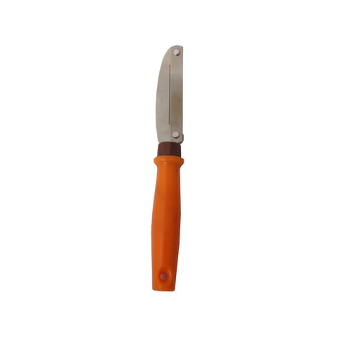 (25-00432) S/S PEELER w/ORANGE HDLE, KIWI BAND ( S )