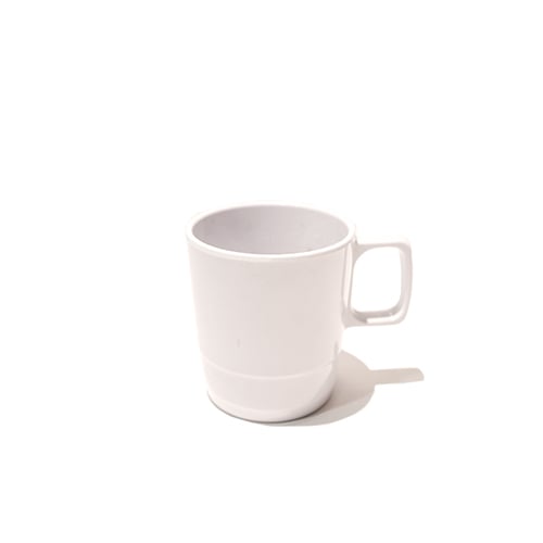 Melamine Drinking Mug Ø8.3xH9.2cm, 300ml, White