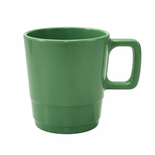 Melamine Drinking Mug Ø8.3xH9.2cm, 300ml, Dark Green