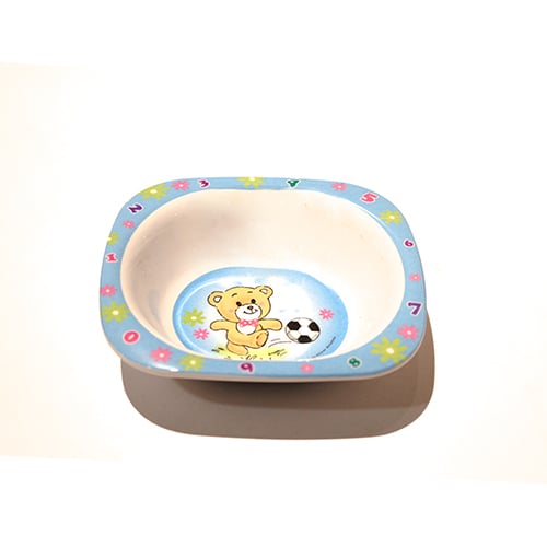 MELAMINE KIDS RECTANGULAR BOWL