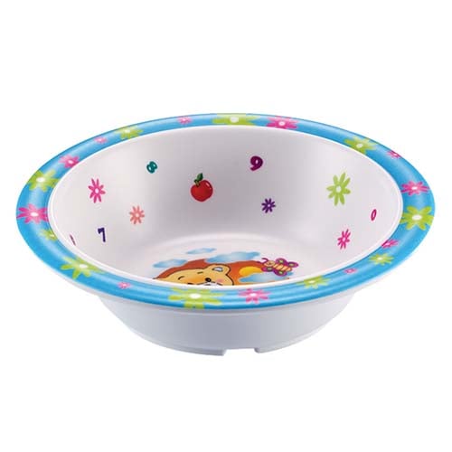 MELAMINE KIDS ROUND BOWL