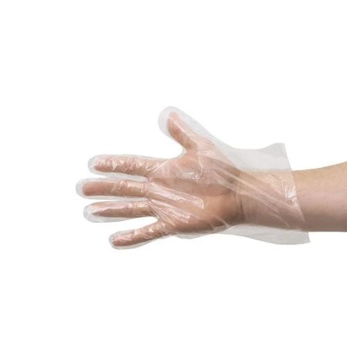 HDPE DISPOSABLE HAND GLOVE (FREE SIZE) 100pcs/box, ALSAN