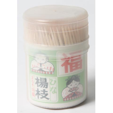 TWO-POINT TOOTHPICK w/CONTAINER (500pcs/PKT) BP500-2P