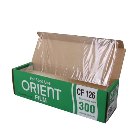 CLING WRAP FILM 300mmX300m ORIENT ( 1ctn / 6rolls )