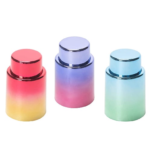 VACUUM WINE STOPPER, OMBRE METALLIC