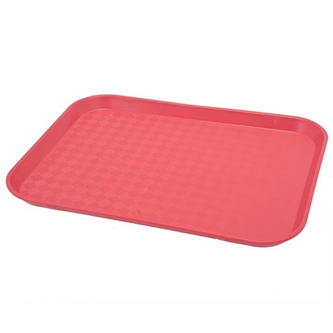 PLASTIC FAST FOOD TRAY