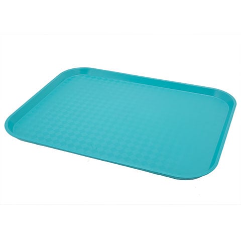 PLC FAST FOOD TRAY 14x18", GREEN, UNICA