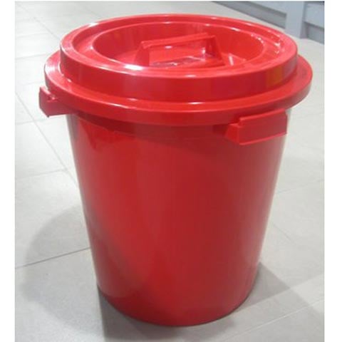 PLASTIC UTILITY BIN WITH LID