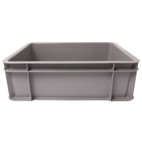 PLASTIC STACKABLE CONTAINER