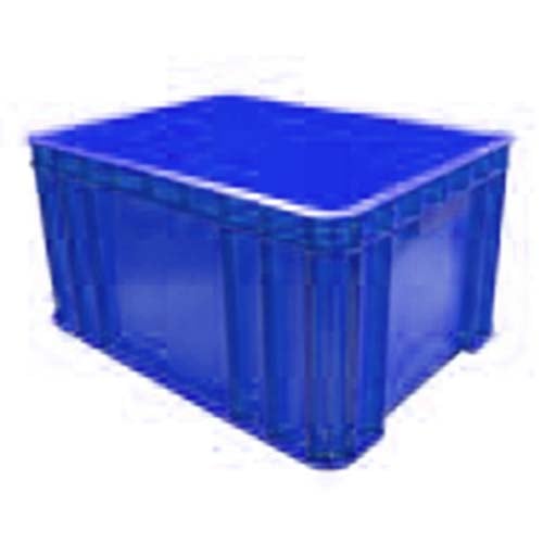 (21-00367) PLC STACKABLE CONTAINER L60xW45xH32.5cm, BLUE, UNICA