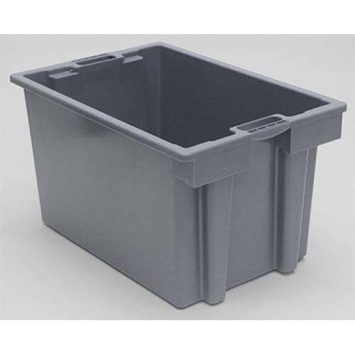 PLASTIC STACKABLE CONTAINER
