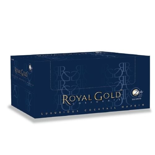 (19-00470) WHITE COCKTAIL NAPKIN 2ply 24cm, (250pcs/box).20box/ctn