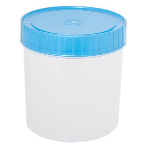 (21-00332) PLC CONTAINER w/SCREW TOP COVER (M) 13x12.5cm, TOYOGO