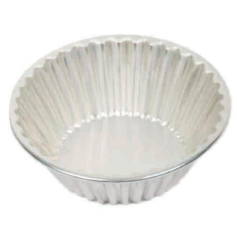 (26-00411) ALUM FLUTED CAKE MOULD 3 1/4"