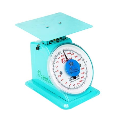 WEIGHING SCALE 5kg/kt, FLAT TOP, ORCHID ==WITHOUT WARRANTY==