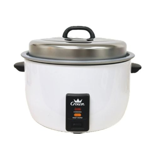 Crown Non-Stick Electric Rice Cooker 8Ltr, L53xW45.4xH37cm, 220-240V/50Hz, 2650W