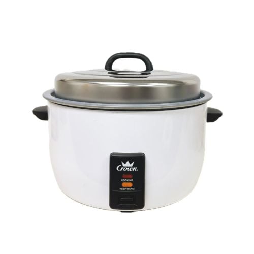 Crown Non-Stick Electric Rice Cooker 10L, 220-240V/50-60Hz, 2950W, ==1 Year Warranty==