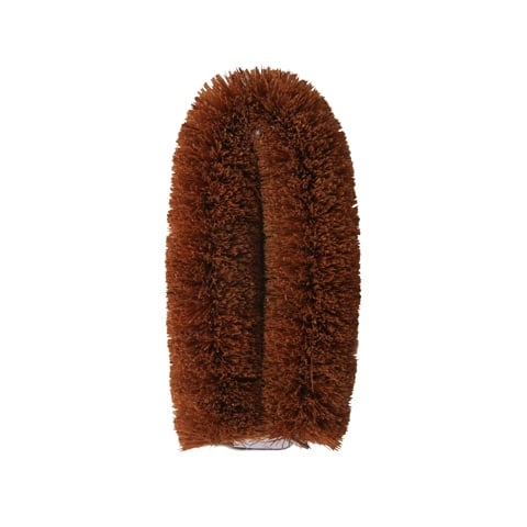 (22-00606) BROWN COCONUT BRUSH 6"