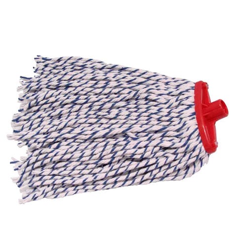 (22-00987) NON-WOVEN FIBRE & COTTON MOP HEAD, SCREW TYPE, MEI DI