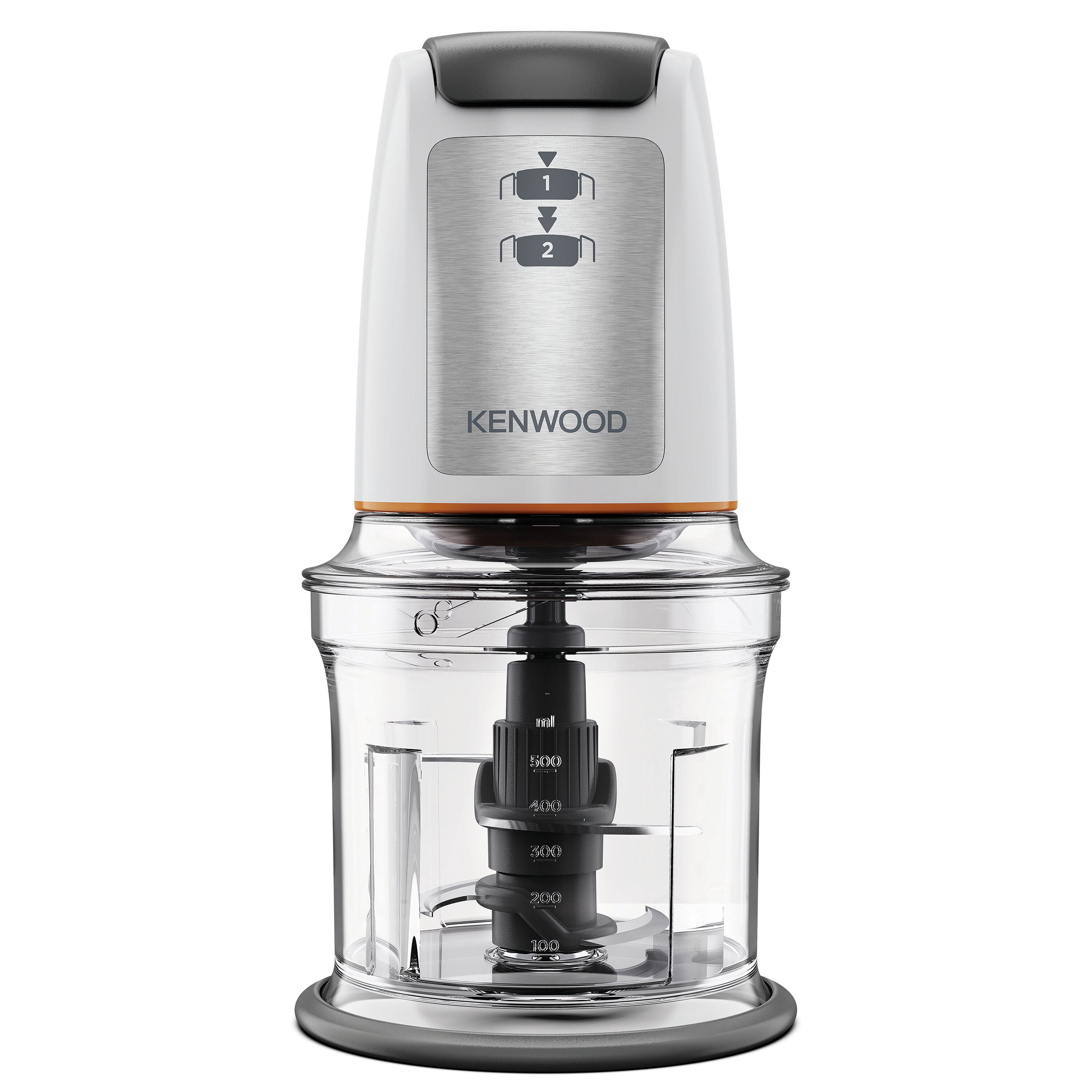 Kenwood Easychop Quad Blade Chopper With 2 Speed Ø13.9xH26.4cm, Come With Mayonnaise Attachment & Mini Spatula, 500ml, 220-240V/50-60Hz, 500W ==1 Year Warranty==
