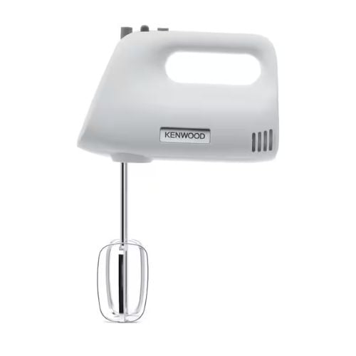Kenwood Hand Mixer With 5 Speed Come With Pulse Function, Stainless Steel Beaters & Kneader, 220-240V, 450W, White, Lite
