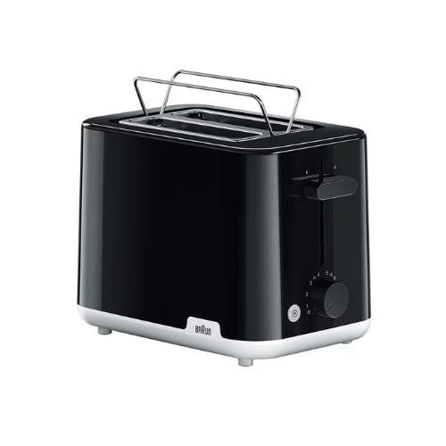 Braun Duo Slot Toaster, L21.6xW31xH19cm, 900W, Black, Breakfast 1