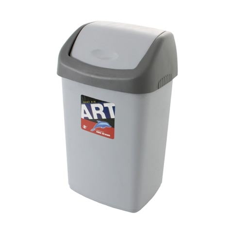 (22-01240) PLC SWING TOP DUSTBIN 23Ltr, NEW OCEAN