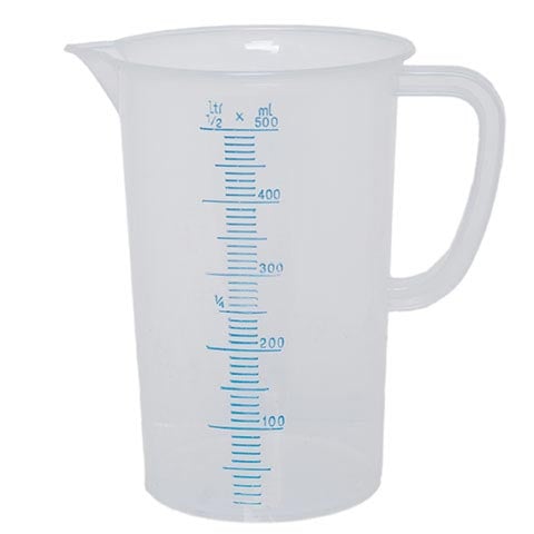 PLC MEASURING CUP 500ml MICROWAVE SAFE