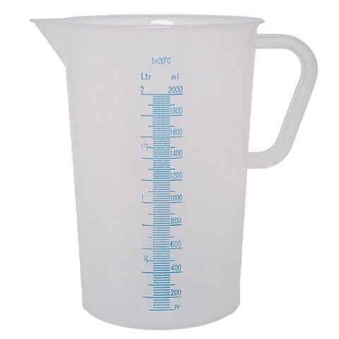 PLC MEASURING CUP 2000ml, MICROWAVE SAFE