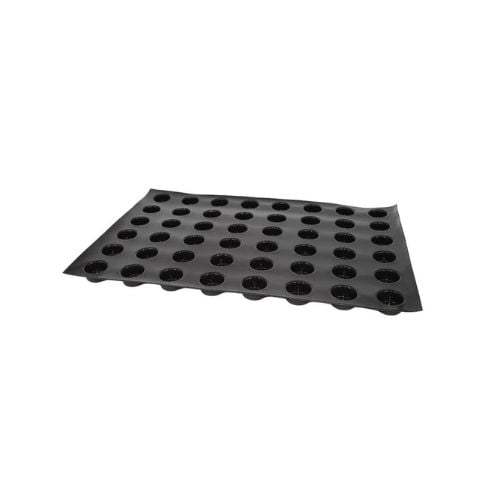 Demarle Flexipan Sheet 48 Indents, Mini-Cylinders, Ø4xD2cm, Volume 25ml, Mould L60xW40cm