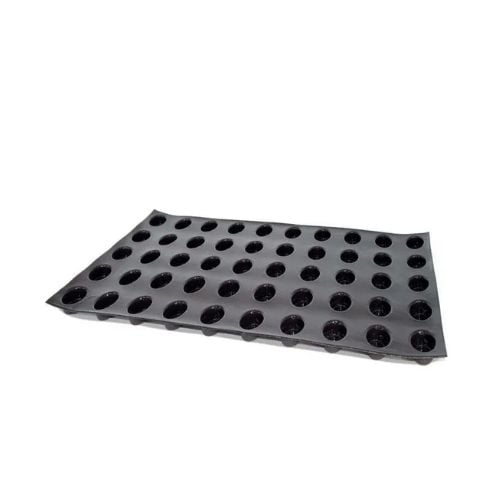 Demarle Flexipan Sheet 50 Indents, Mini-Oval, L5.1xW3.1xD2cm, Volume 20ml, Mould L60xW40cm