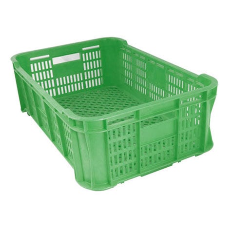 (21-00383-03) PLC FOOD CONTAINER L591xW387xH185mm, GREEN