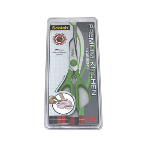 SCOTCH KITCHEN SCISSOR L21.5cm, Anti-Bacteria KS-AB