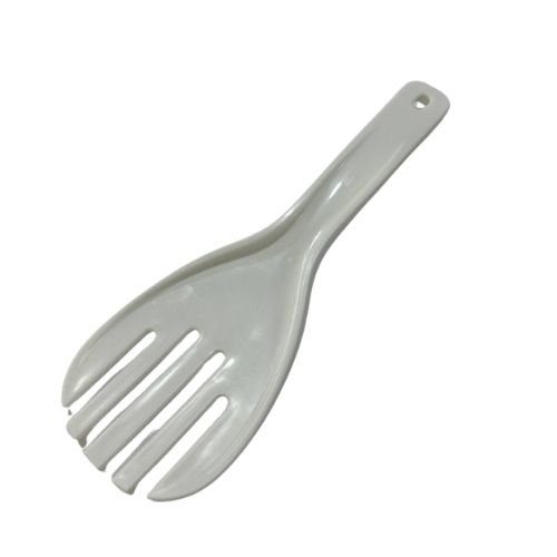 PP Non-Stick Slotted Rice Scoop L26xW9cm, White