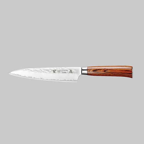 PETTY KNIFE 150mm, HAMMERED, TSUBAME, TAMAHAGANE