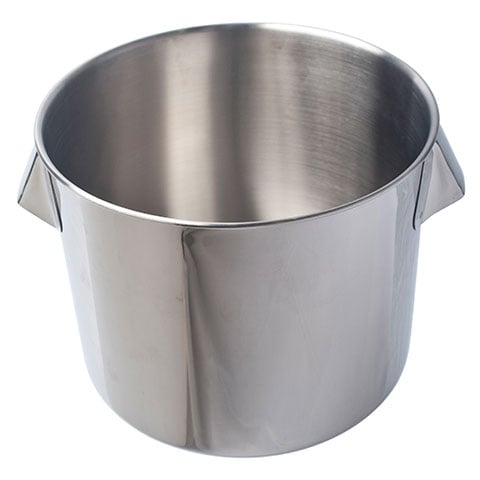 18-8 STAINLESS STEEL ROUND FOOD STORAGE CANISTER